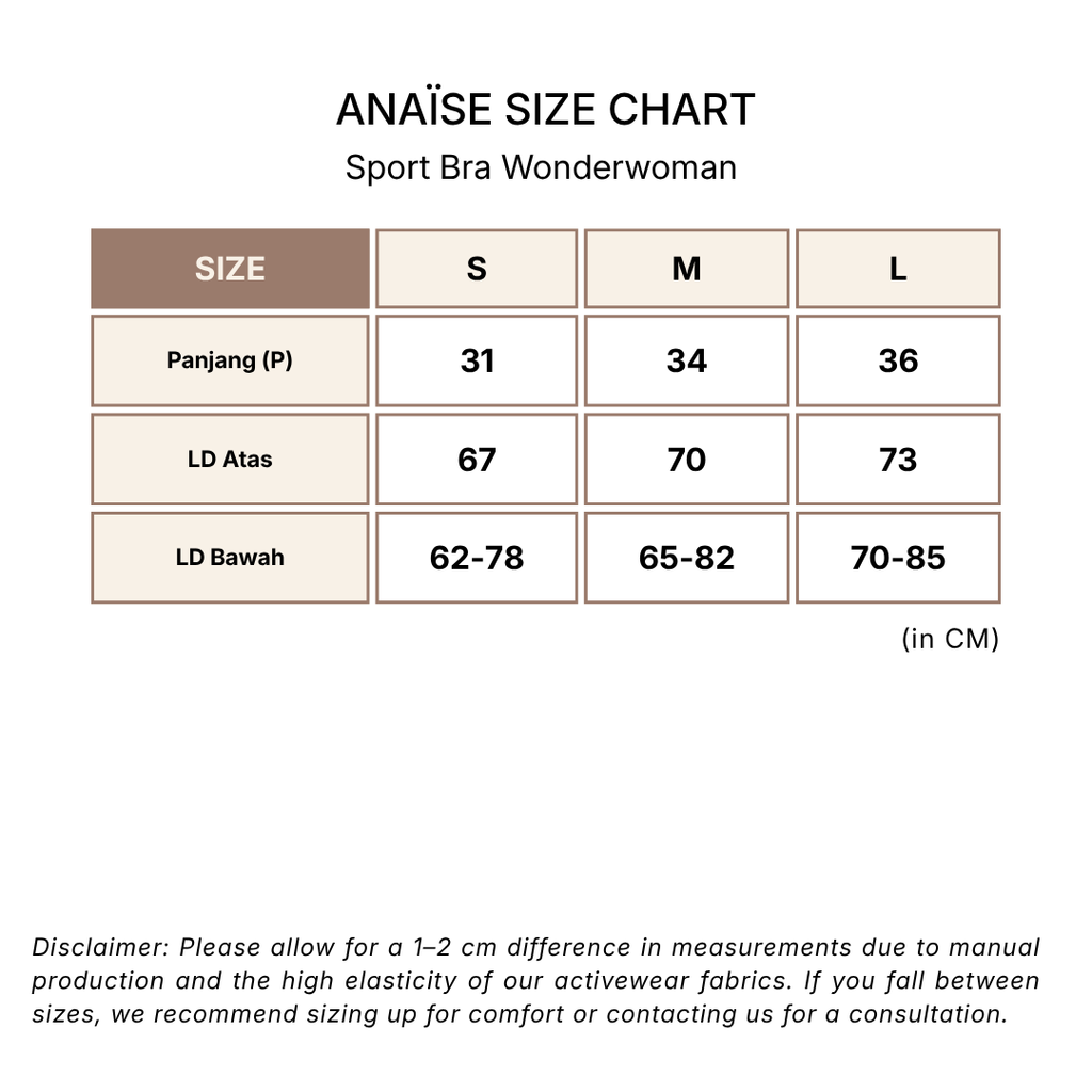 ANAISE - Sport Bra Wonderwoman Black
