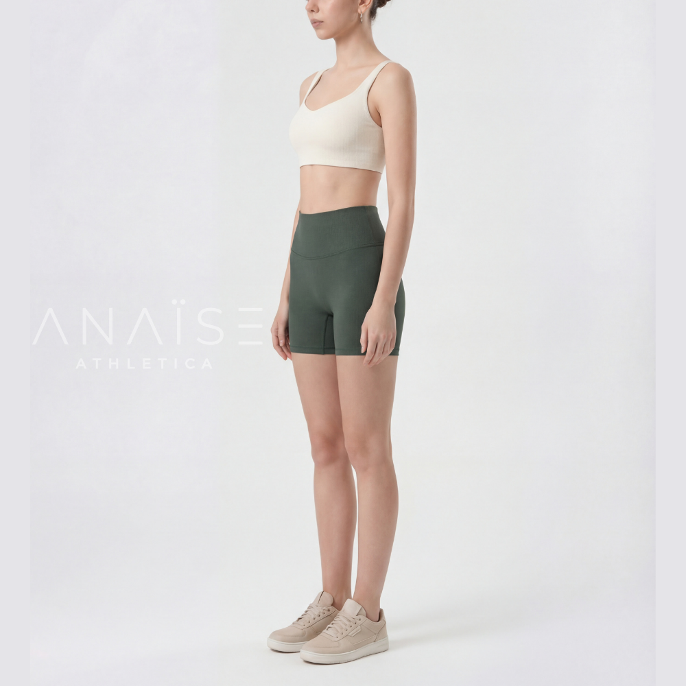 ANAISE - Short Biker-Fit Evergreen - Legging Pendek