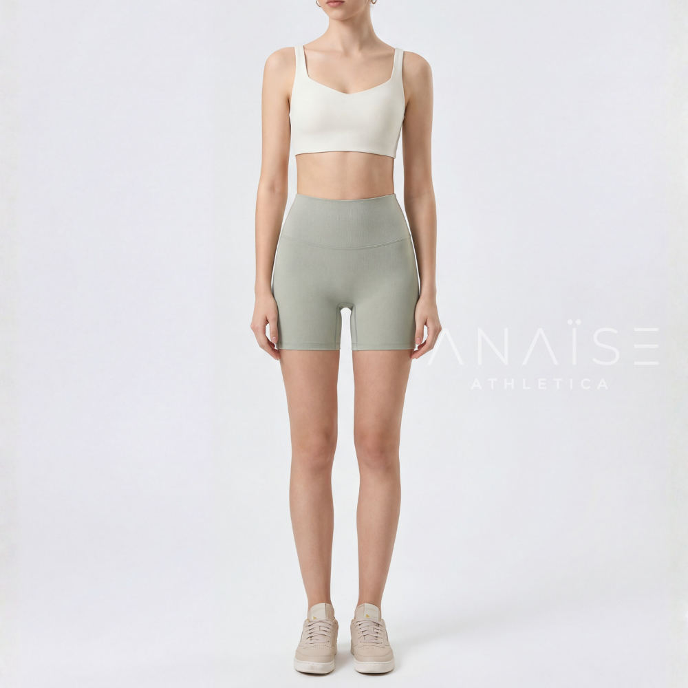 ANAISE - Short Biker-Fit Sage - Legging Pendek