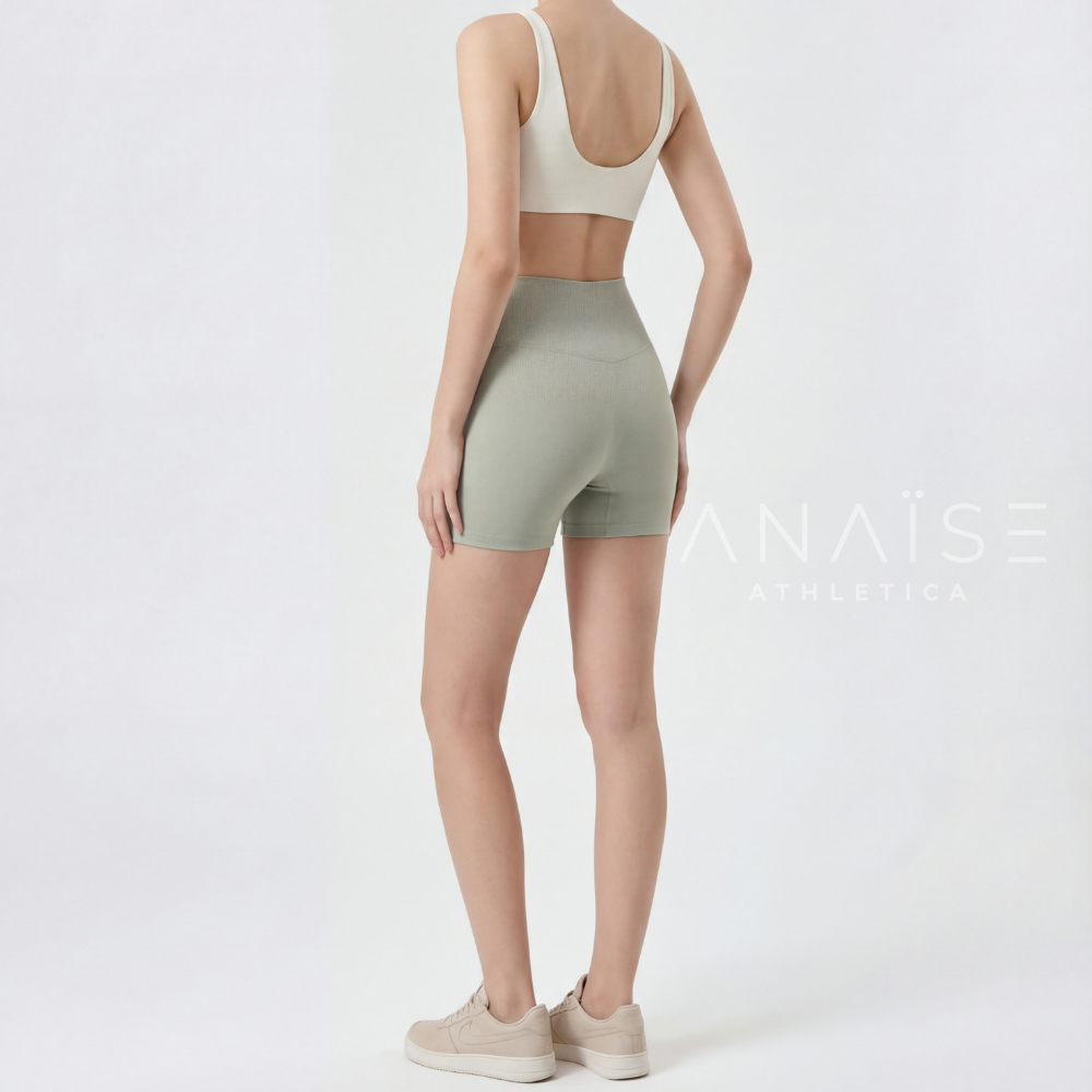 ANAISE - Short Biker-Fit Sage - Legging Pendek
