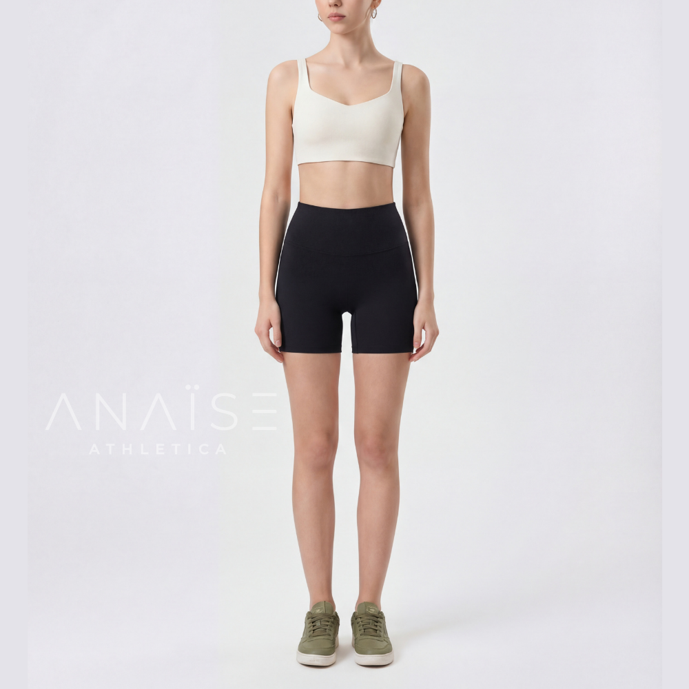 ANAISE - Short Biker-Fit Black - Legging Pendek