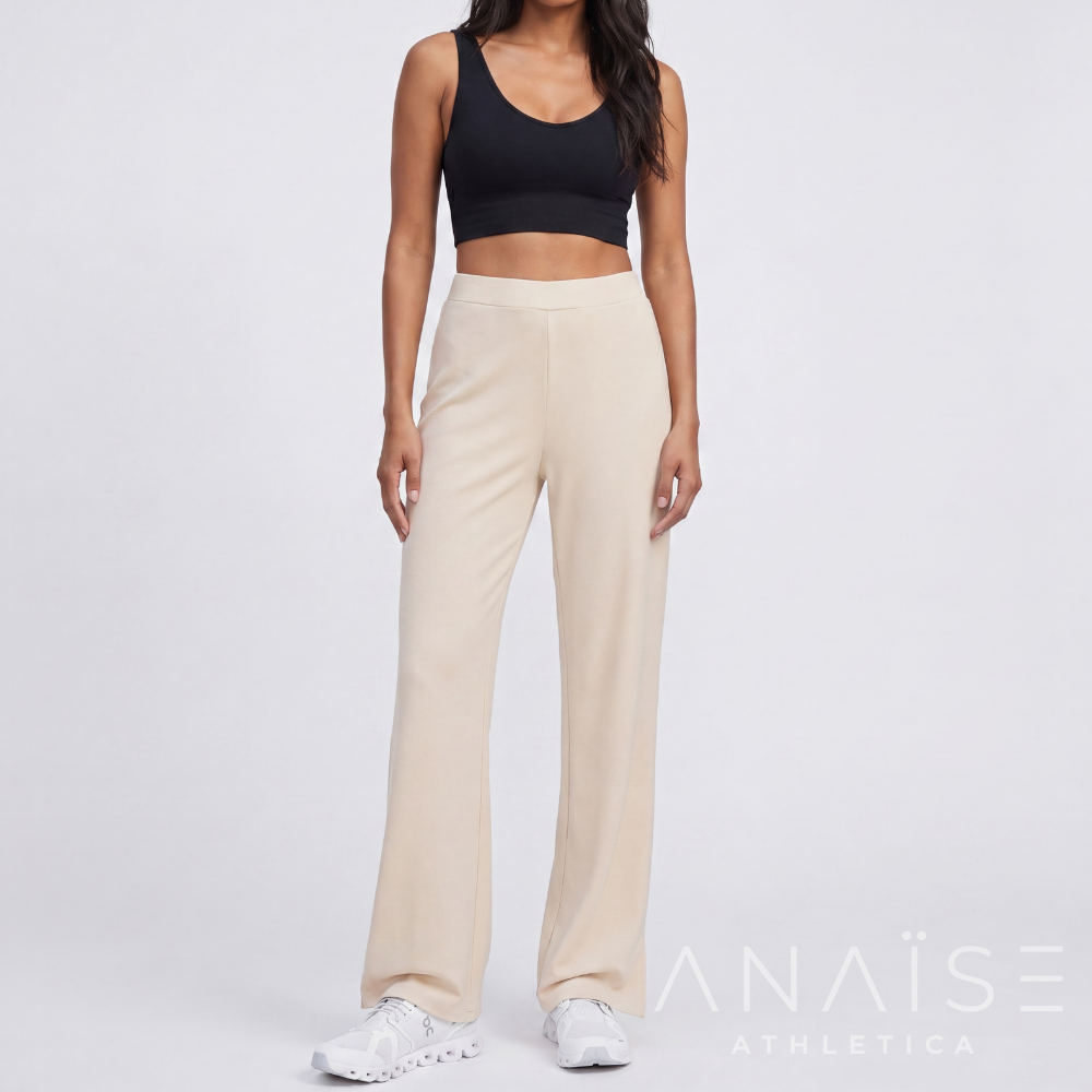 ANAISE - Pants Velvet-Streme Bone - Celana Panjang