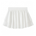 ANAISE - Skirt Layered Mesh White - Rok Padel Tennis Skort