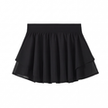 ANAISE - Skirt Layered Mesh Black - Rok Padel Tennis Skort