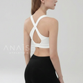 ANAISE - Sport Bra Crossback Scoop White
