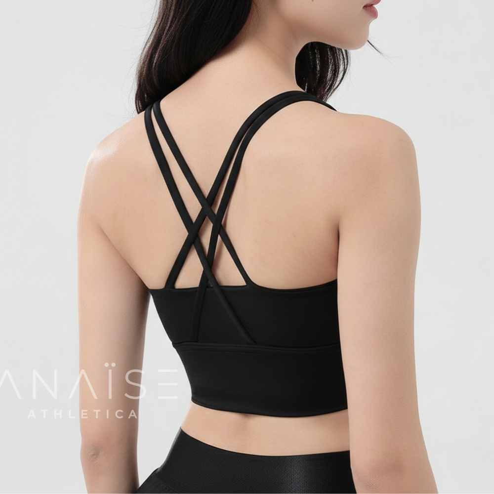 ANAISE - Sport Bra Tricrossback Scoop Black