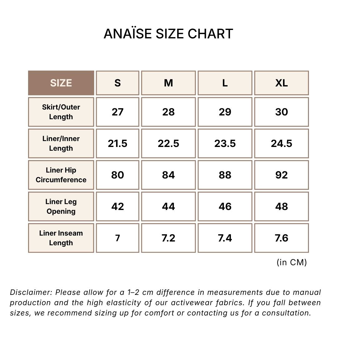 ANAISE - Short Biker-Fit Eucalyptus - Legging Pendek