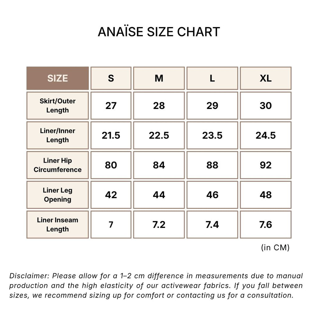ANAISE - Short Biker-Fit Evergreen - Legging Pendek