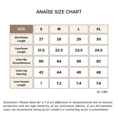 ANAISE - Short Biker-Fit Evergreen - Legging Pendek