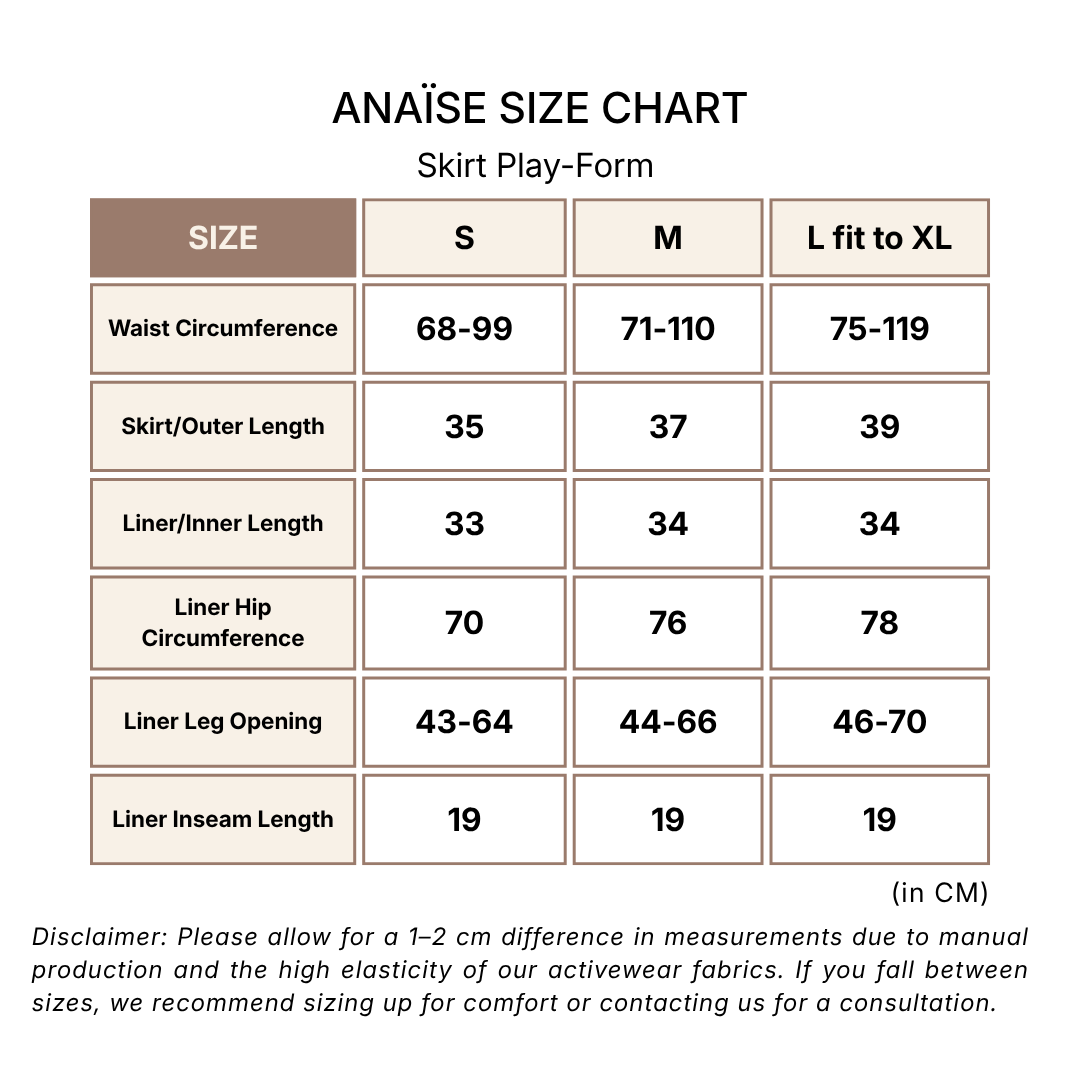 ANAISE - Skirt Play-Form Dusty Pink - Rok Padel Tennis Skort